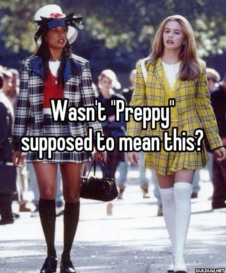 Wasn't Preppy supposed to...