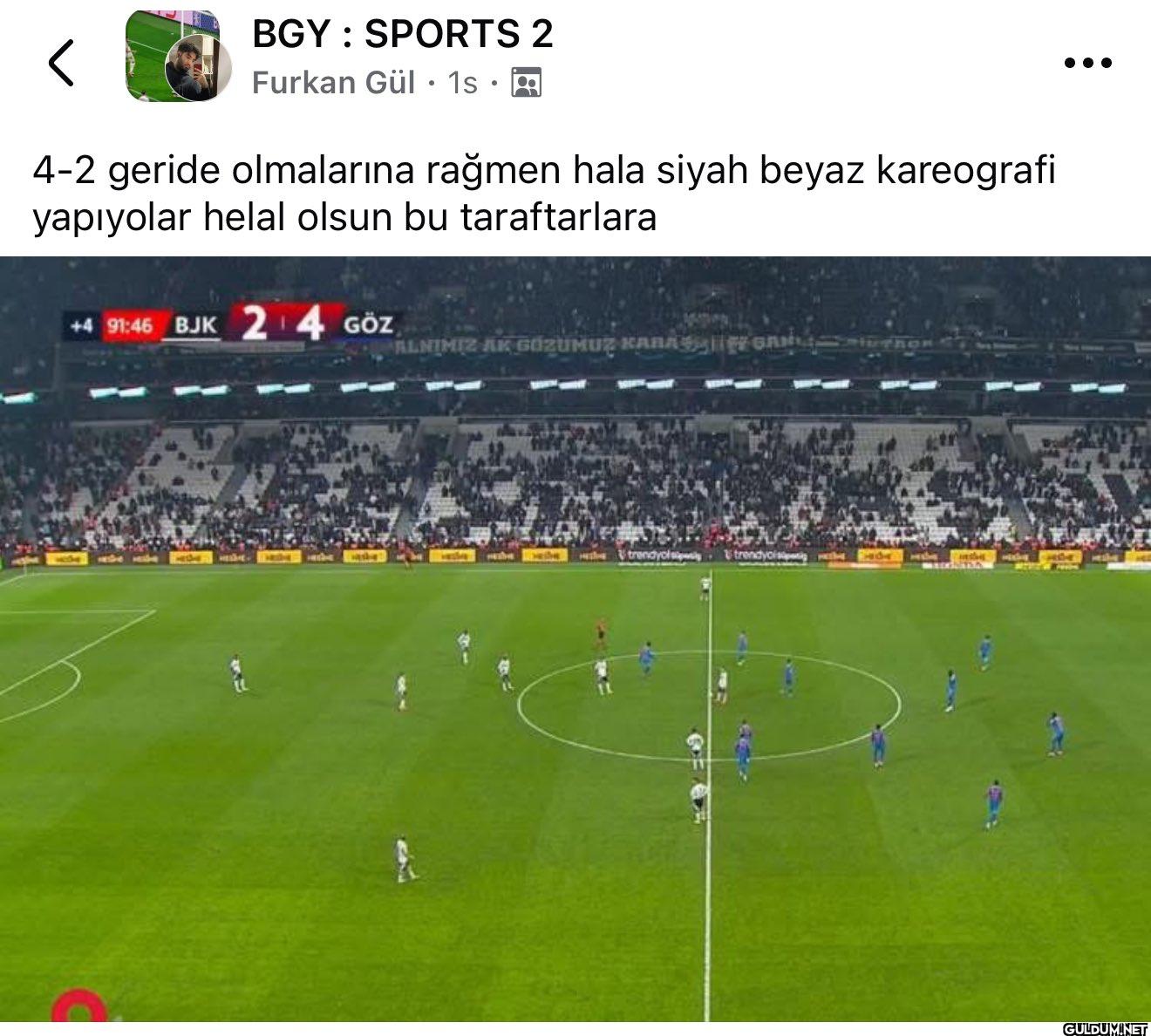 Yeni gördüm    BGY: SPORTS...