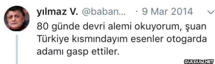 9 Mar 2014 80 günde devri...