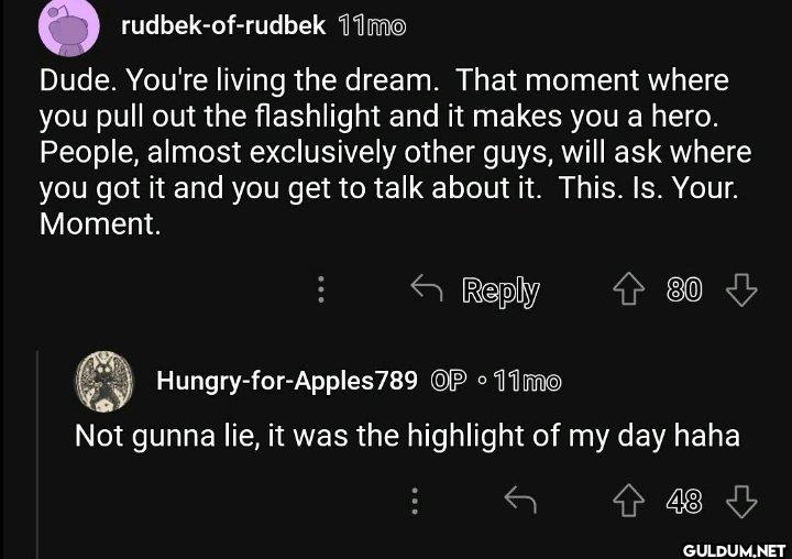 r/flashlights finds a hero...