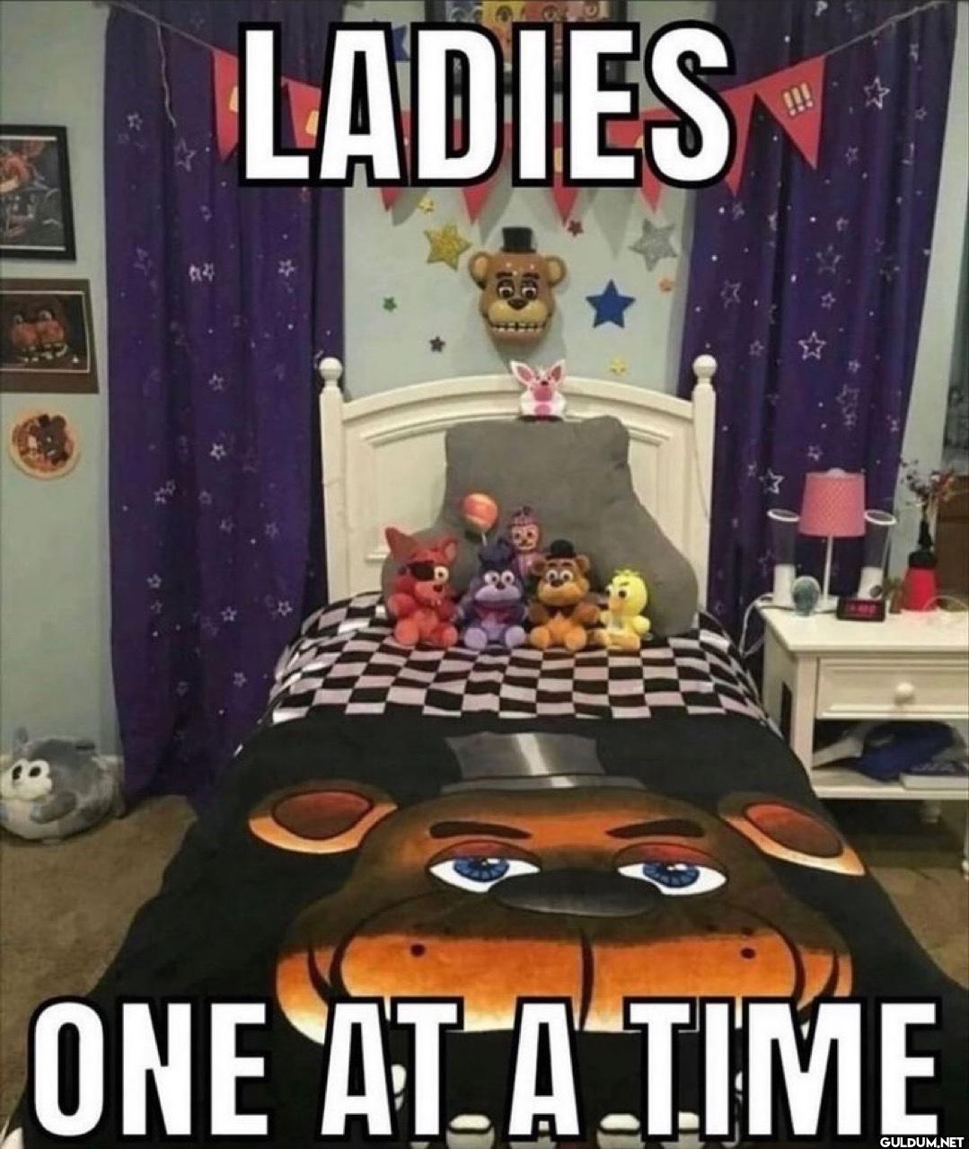 LADIES ONE AT A TIME