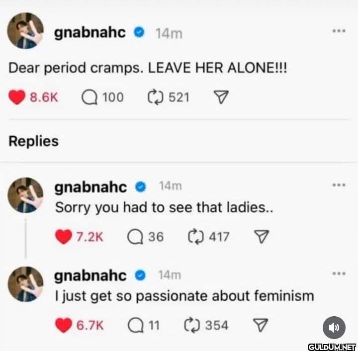 gnabnahc 14m Dear period...