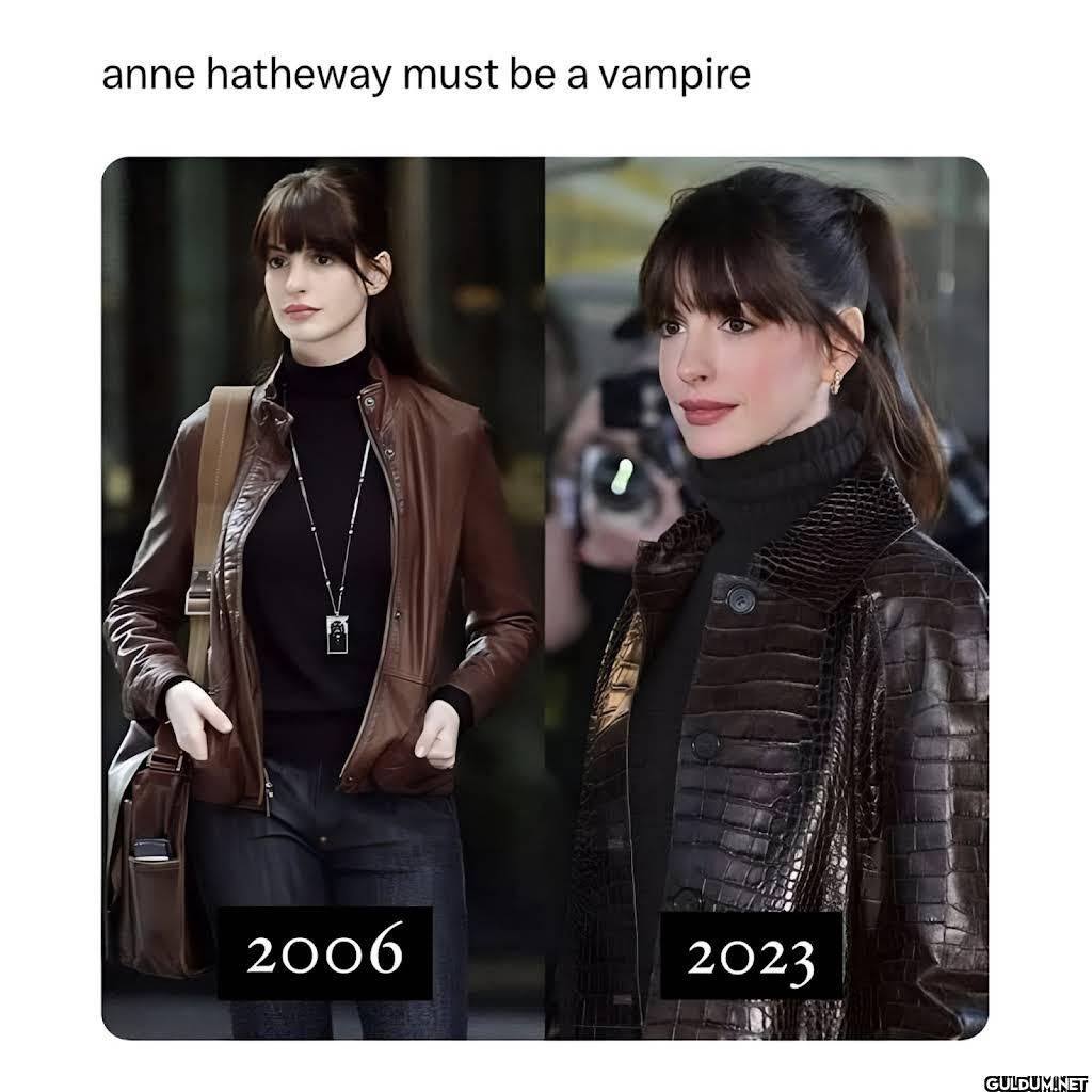 anne hatheway must be a...