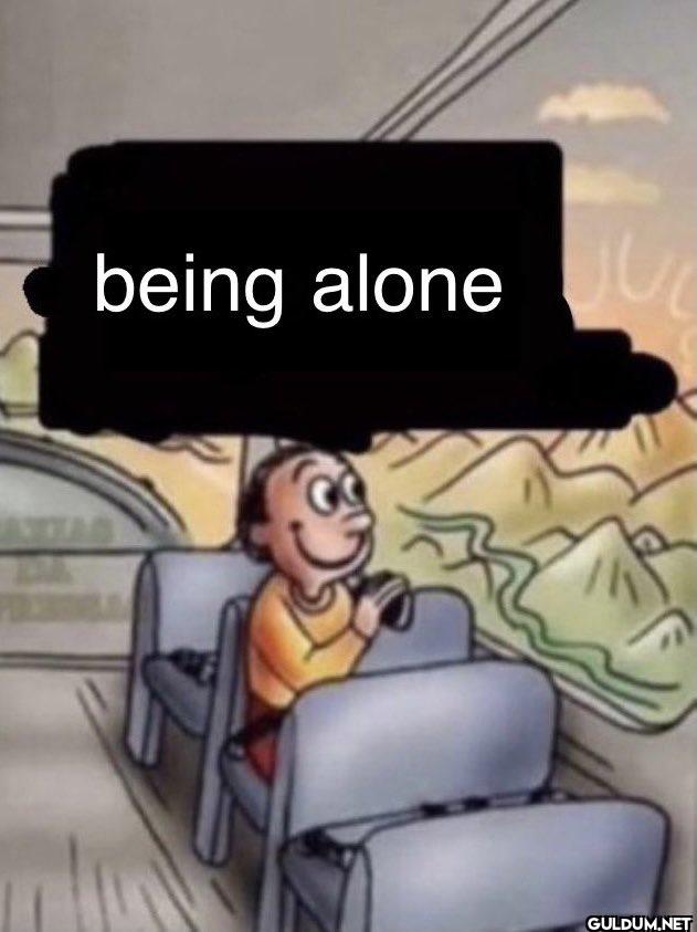 AXIAO being alone