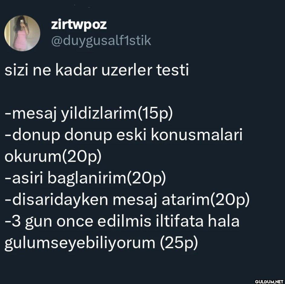 sizi ne kadar uzerler...