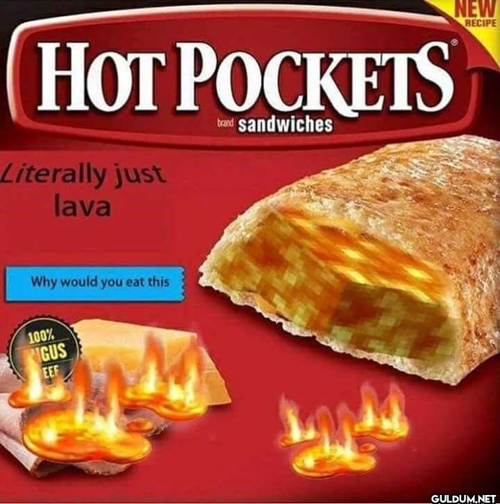 HOT POCKETS Literally just...