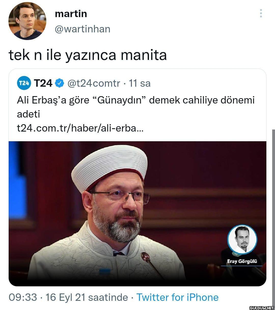 tek n ile yazınca manita...