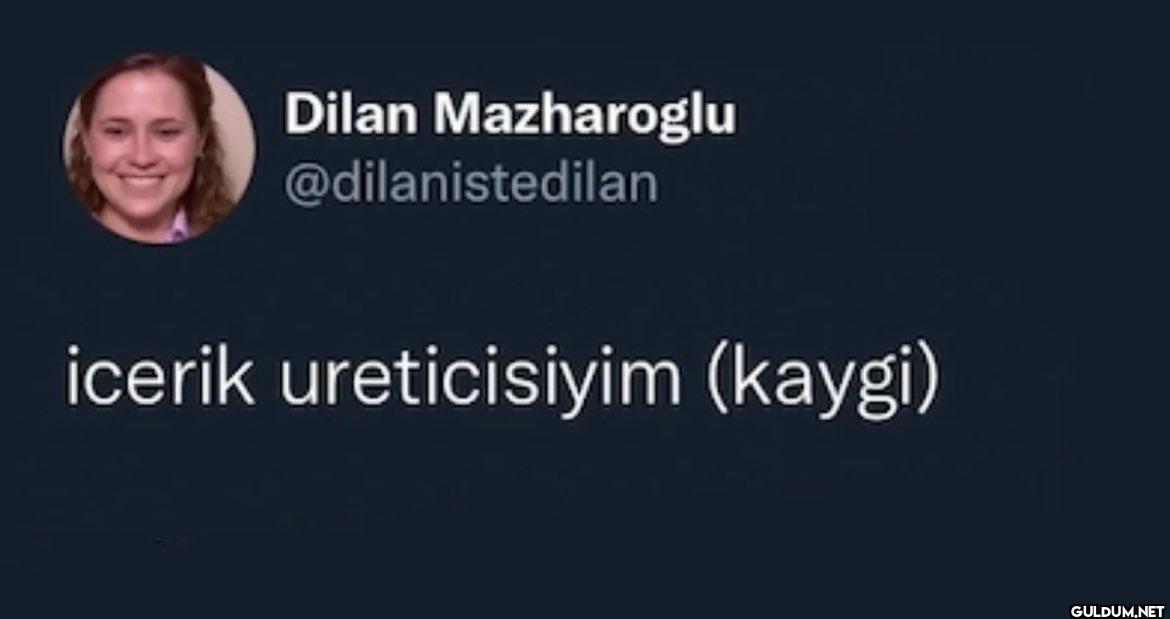 icerik ureticisiyim (kaygi)
