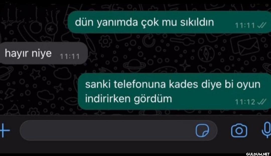 dün yanımda çok mu...