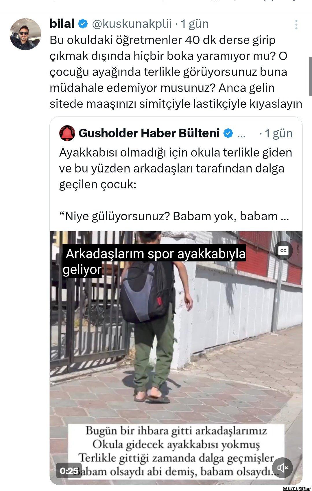 1 gün . Bu okuldaki...