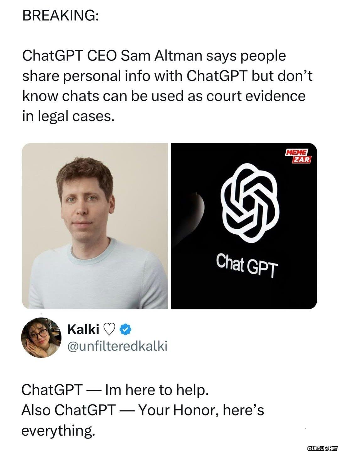 That's why you use Grok 😉 ...
