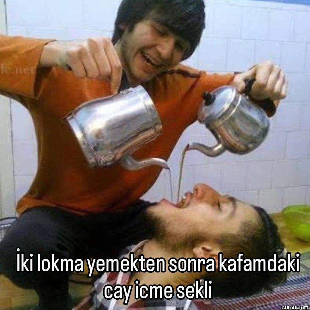 le.net İki lokma yemekten...