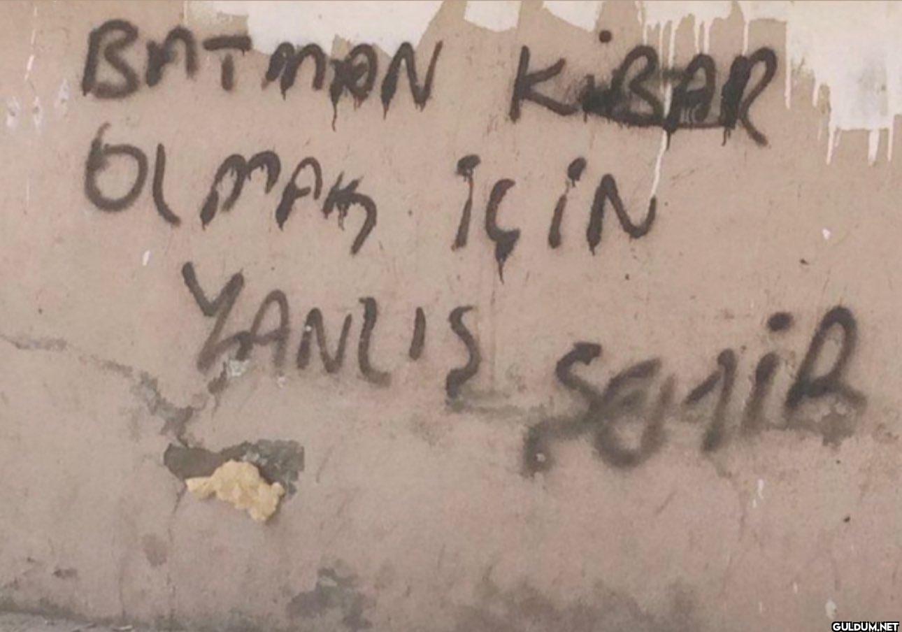 BATMAN KABAR OLMAK IN YANL'S SEMIR