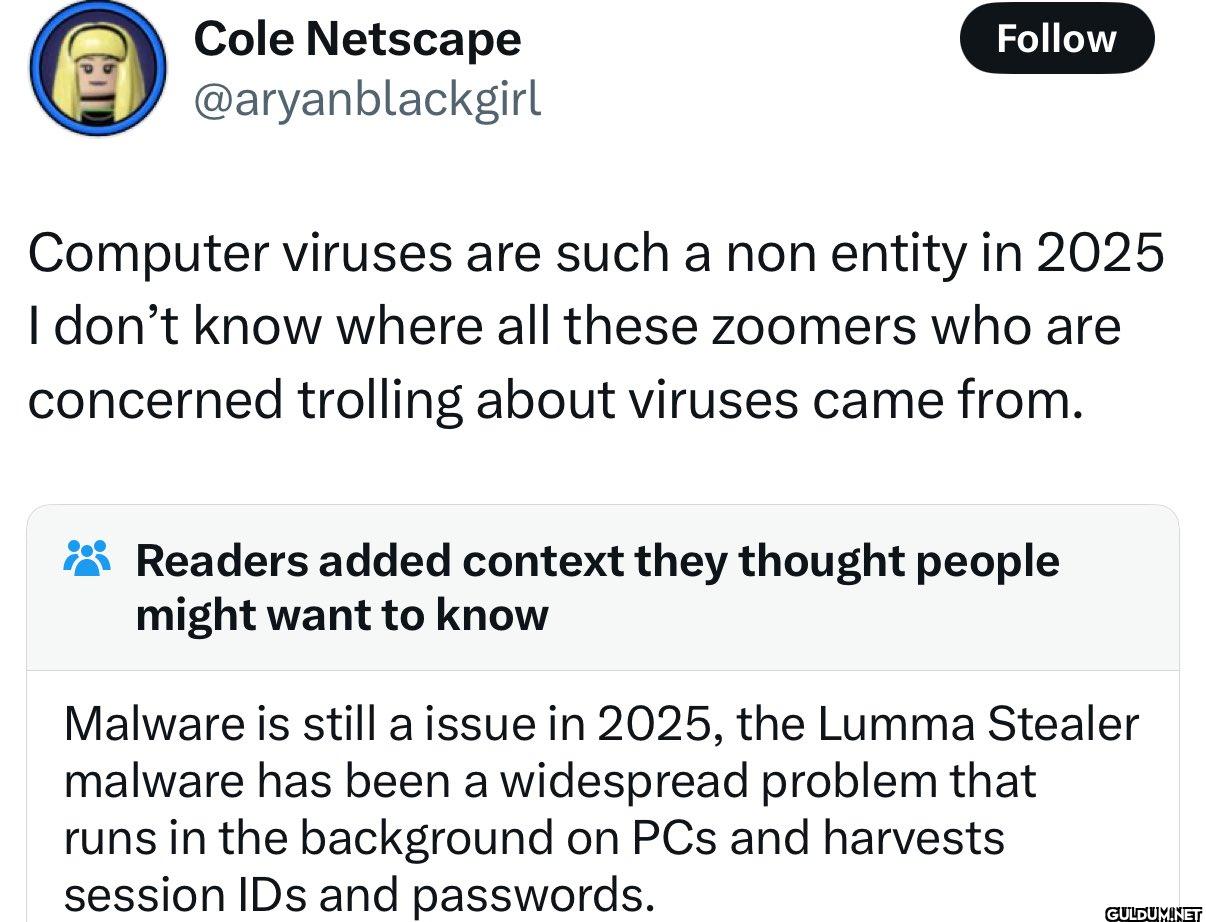 Follow Computer viruses...