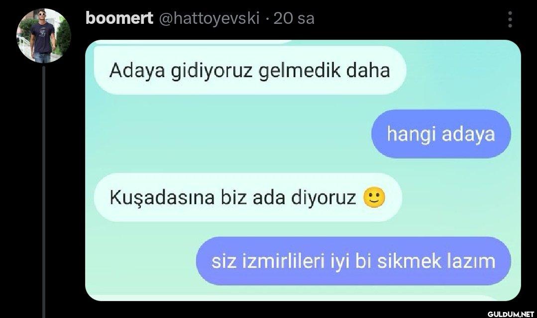 20 sa Adaya gidiyoruz...