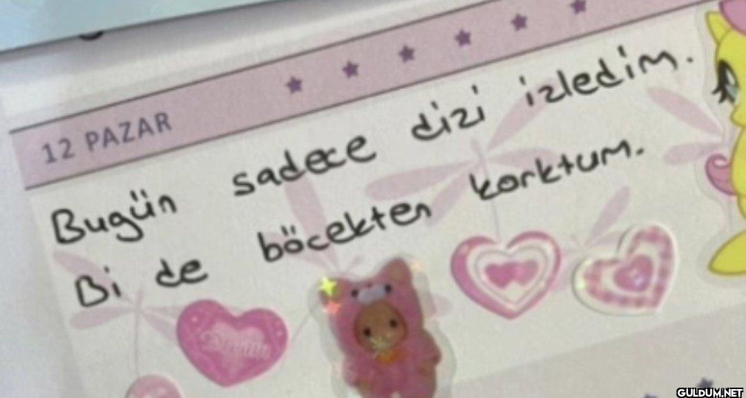 12 PAZAR * * Bugün sadece...
