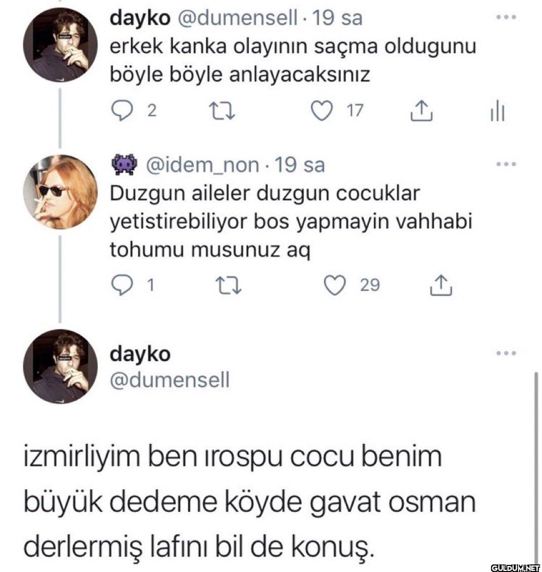 19 sa erkek kanka olayının...