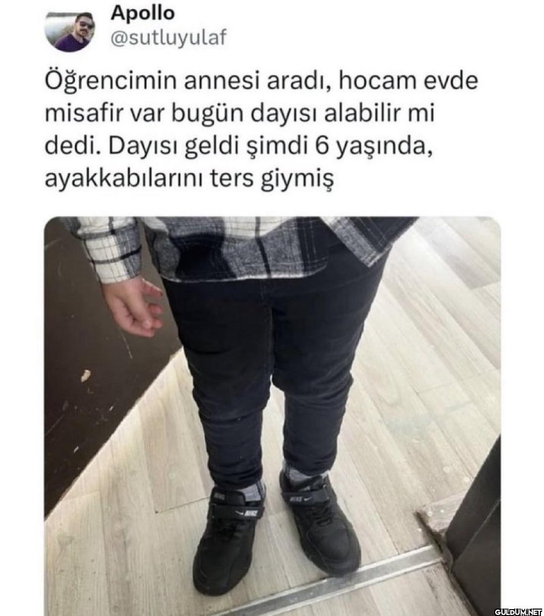 Öğrencimin annesi aradı,...