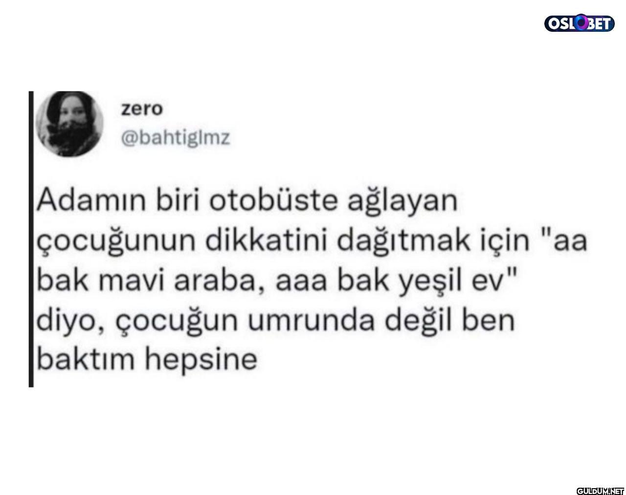 Adamın biri otobüste...