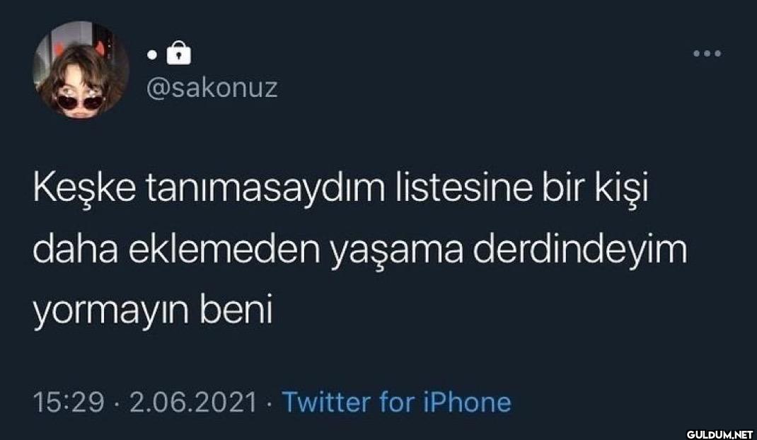 Keşke tanımasaydım...
