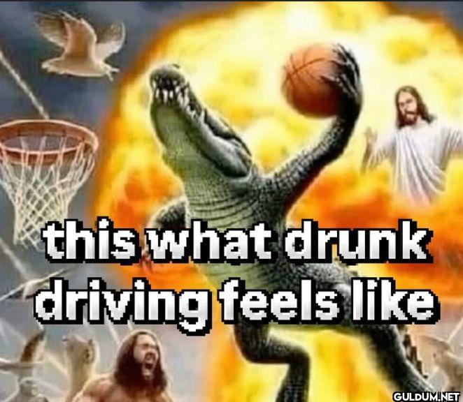 this what drunk driving feels