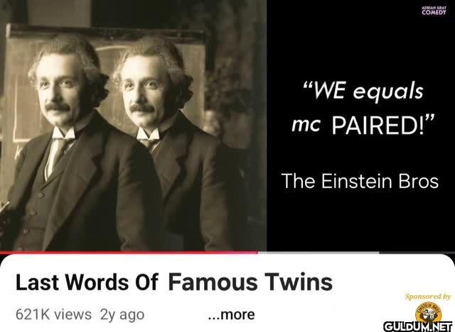 WE equals mc PAIRED! The...