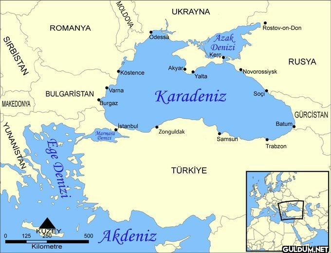 Akdeniz ve Karadeniz ...