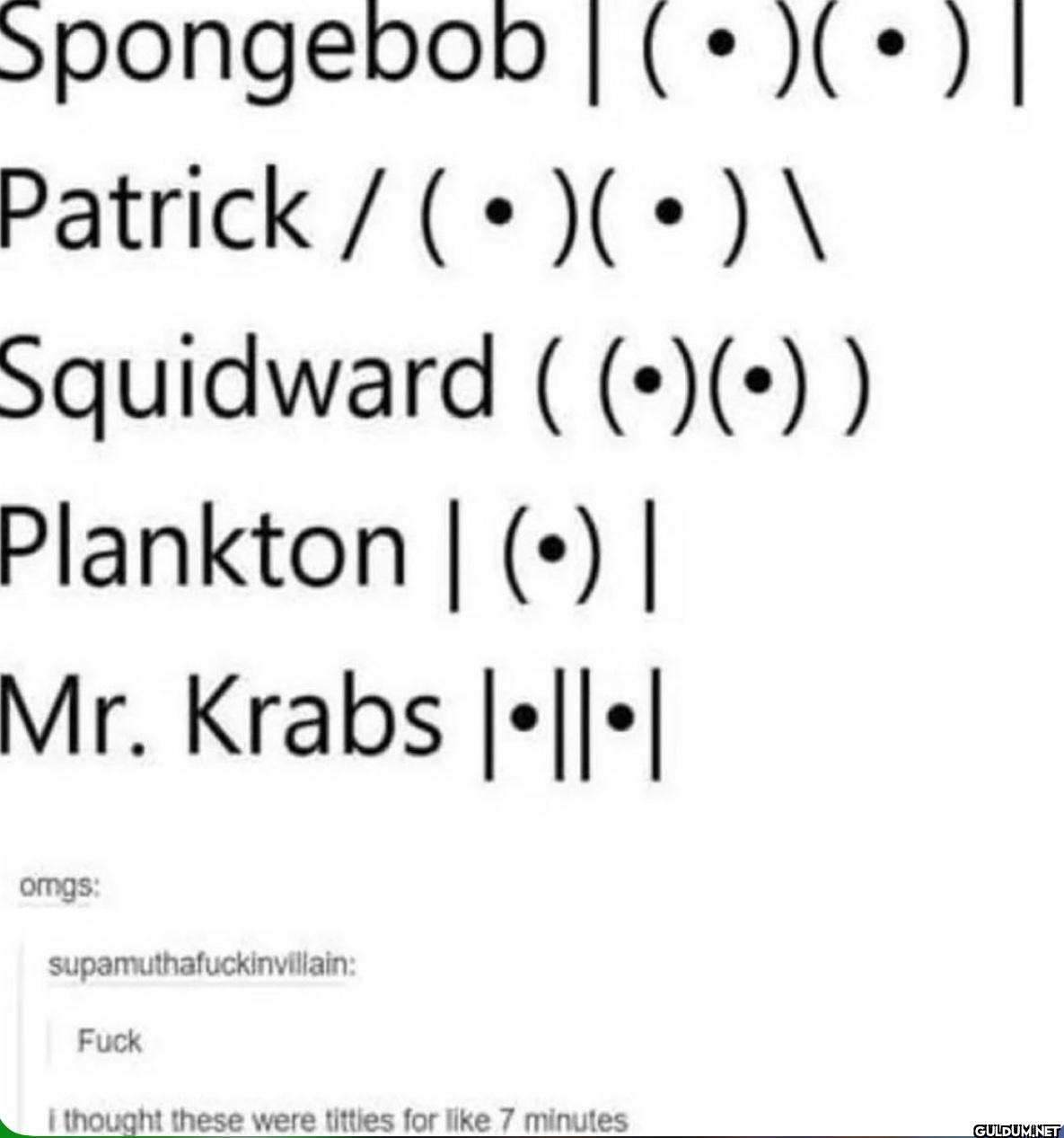 Spongebob | (•O Patrick /...