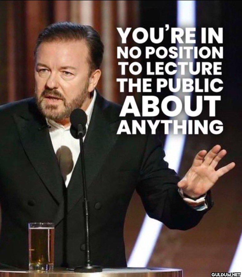 One of Ricky Gervais' most...