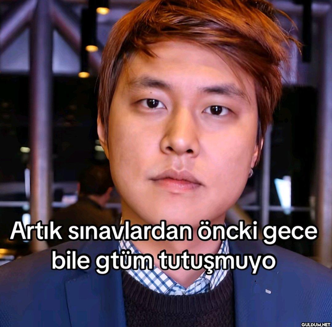Artık sınavlardan öncki...