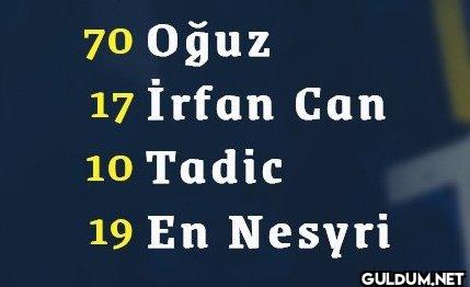 Maçı çözecek 4'lü: 70 Oğuz...