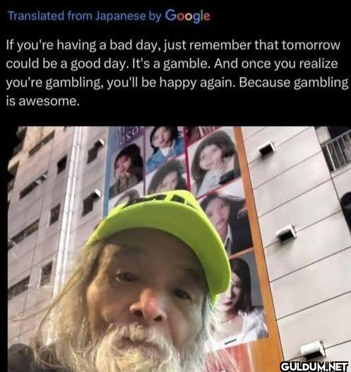 Translated from Japanese...