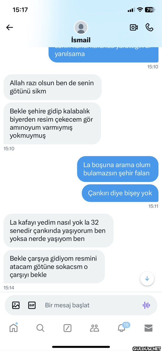 Ulan çankırı yok derken...
