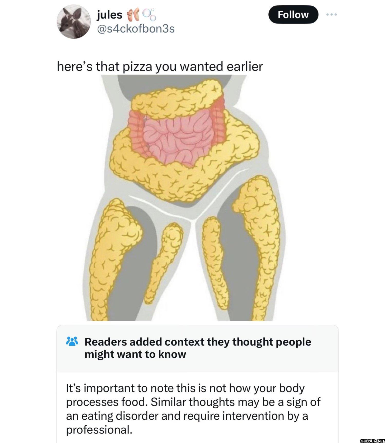 I’m having pizza right now...
