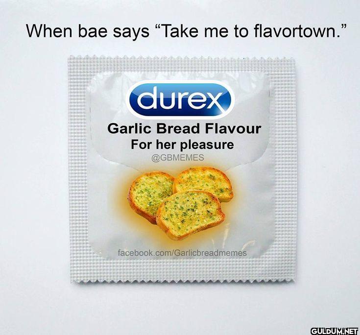 When bae says "Take me to...