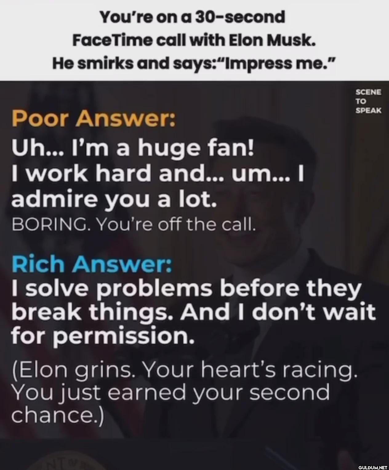 You're on a 30-second...