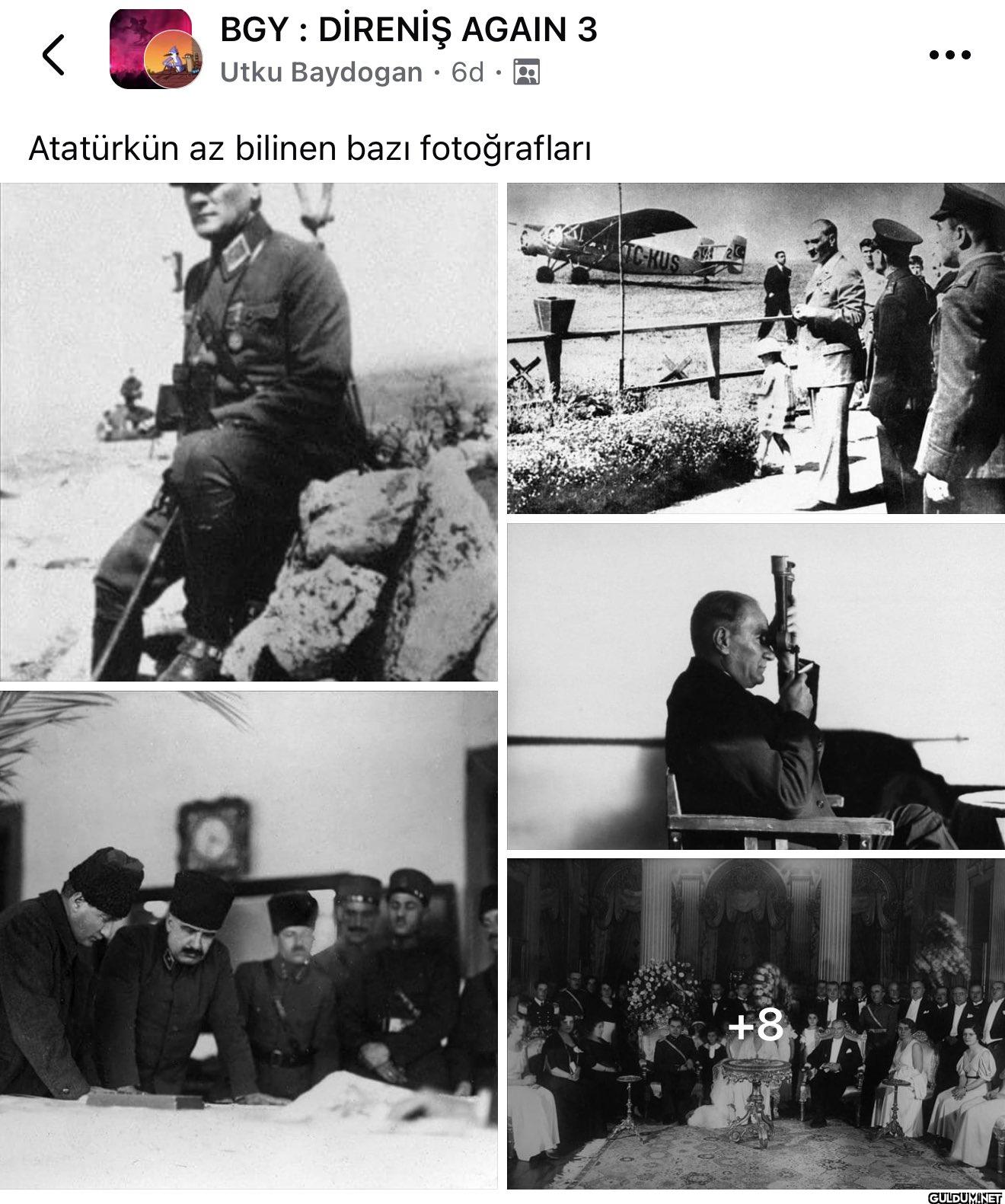 Atatürkün az bilinen bazı...