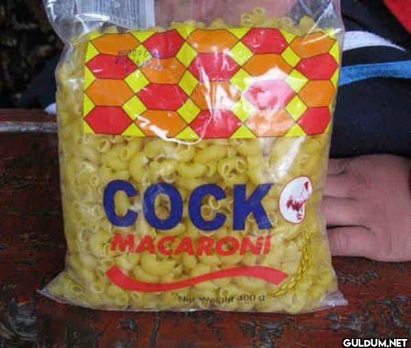 COCKS MACARONI Not Weight 300 a