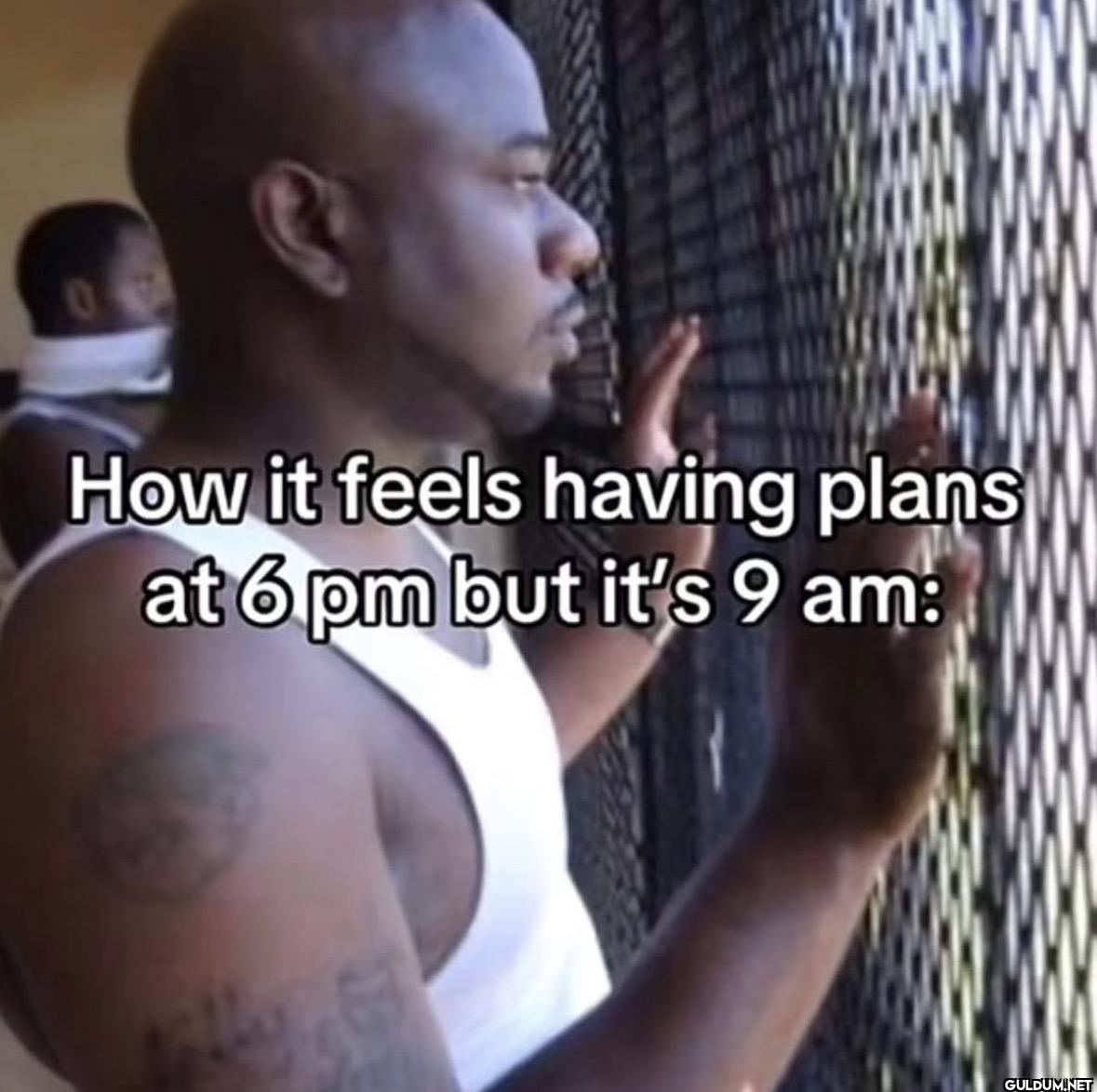 C How it feels having...