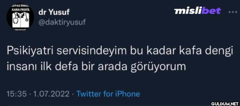 Psikiyatri servisindeyim...