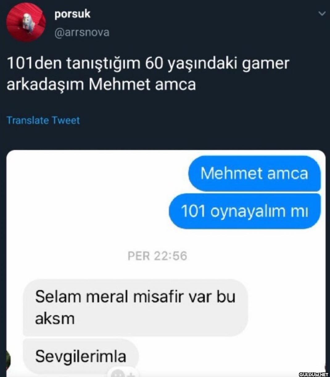101den tanıştığım 60...