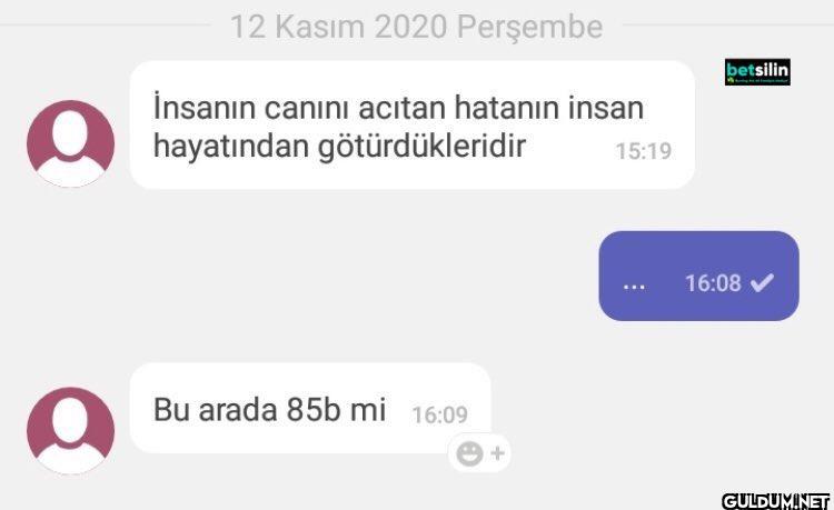 12 Kasım 2020 Perşembe...