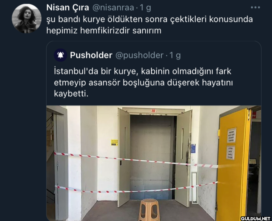 1 g şu bandı kurye...