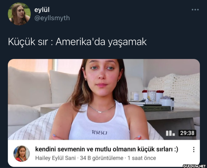 Küçük sır : Amerika'da...