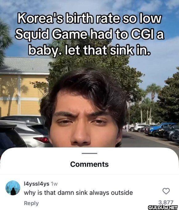 Korea's birth rate so low...