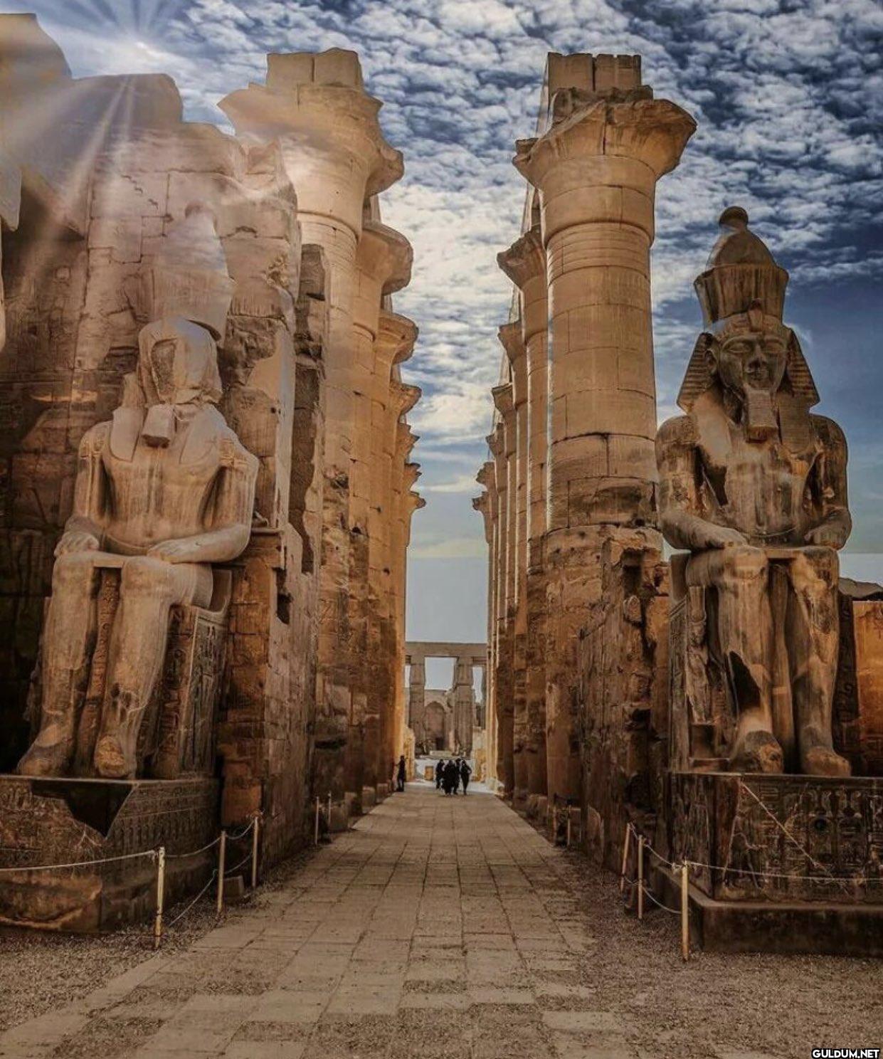 Luksor Tapınağı.   📍Mısır.