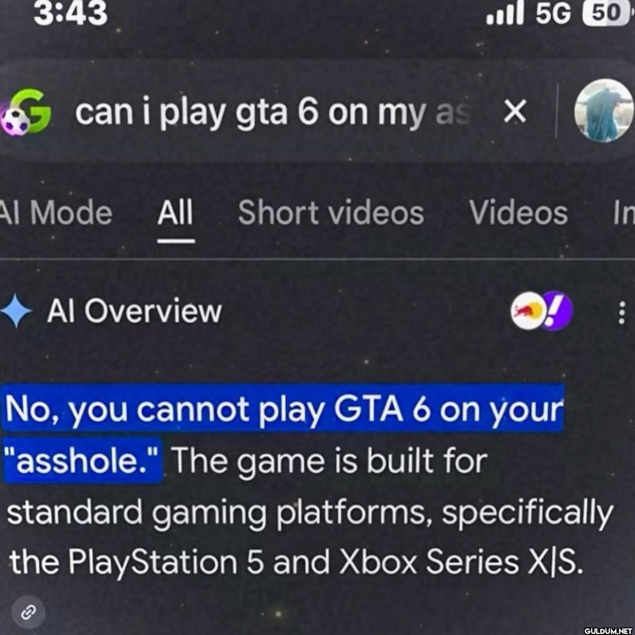 5G 50 can i play gta 6 on...
