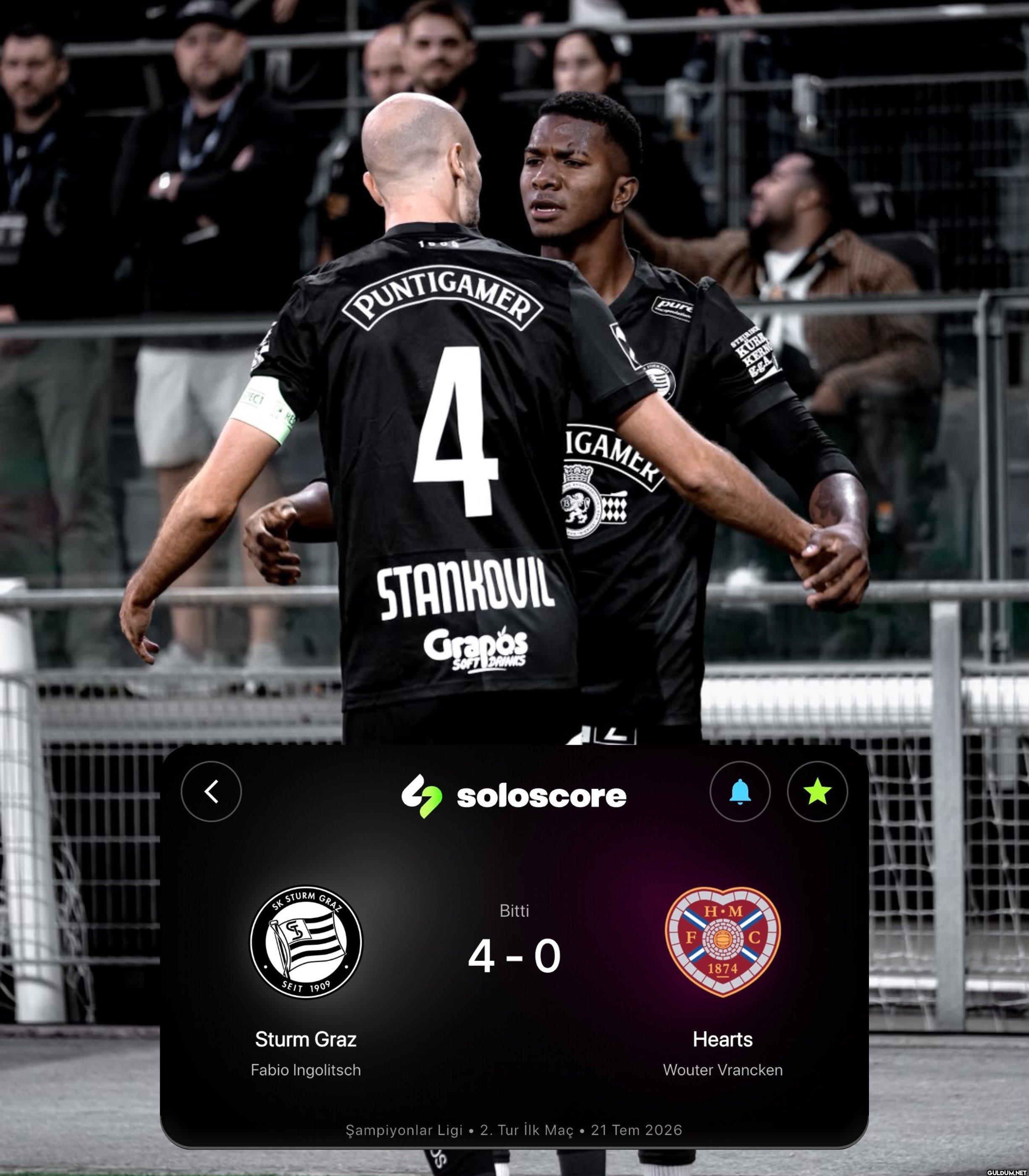 Sturm Graz, Fenerbahçe'nin...