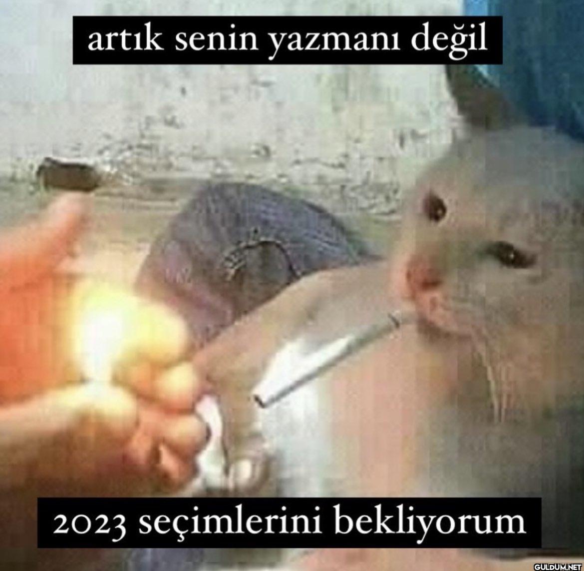 artık senin yazmanı değil...