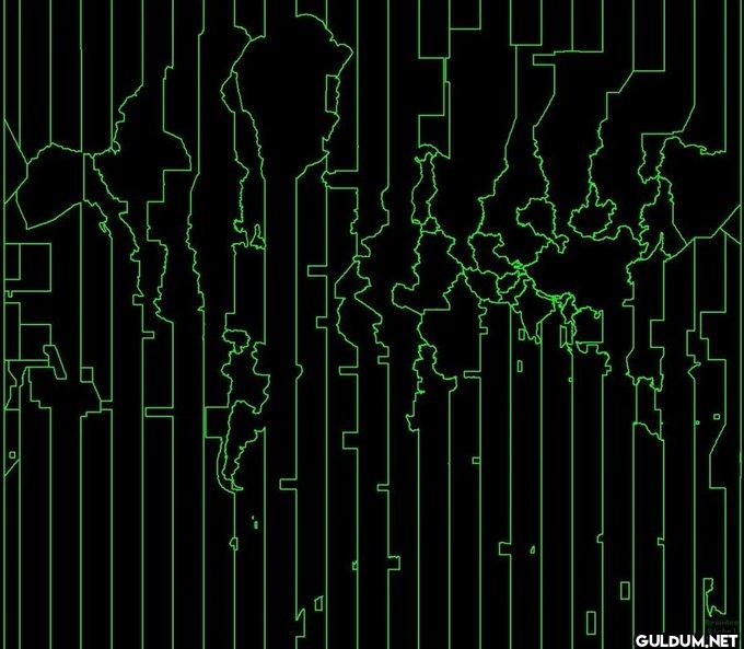 12. A map of the world but...